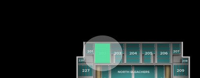 Seat view from Section