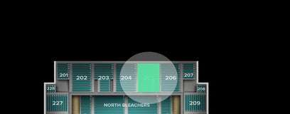 Seat view from Section