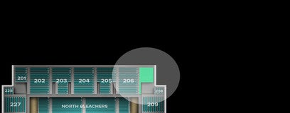 Seat view from Section