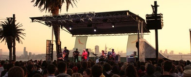 Seat view from 2 Day GA