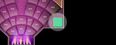 Seat view from Michelob Ultra Zone