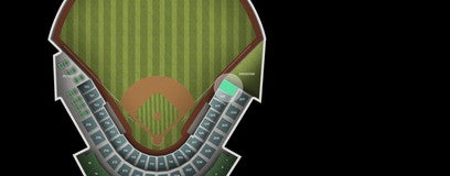 Seat view from Lower Outfield