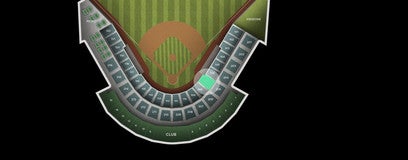 Seat view from Lower Infield