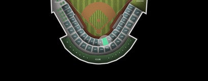 Seat view from Lower Outfield