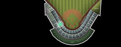 Seat view from Lower Outfield