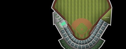 Seat view from Lower Outfield