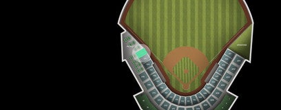 Seat view from Lower Outfield