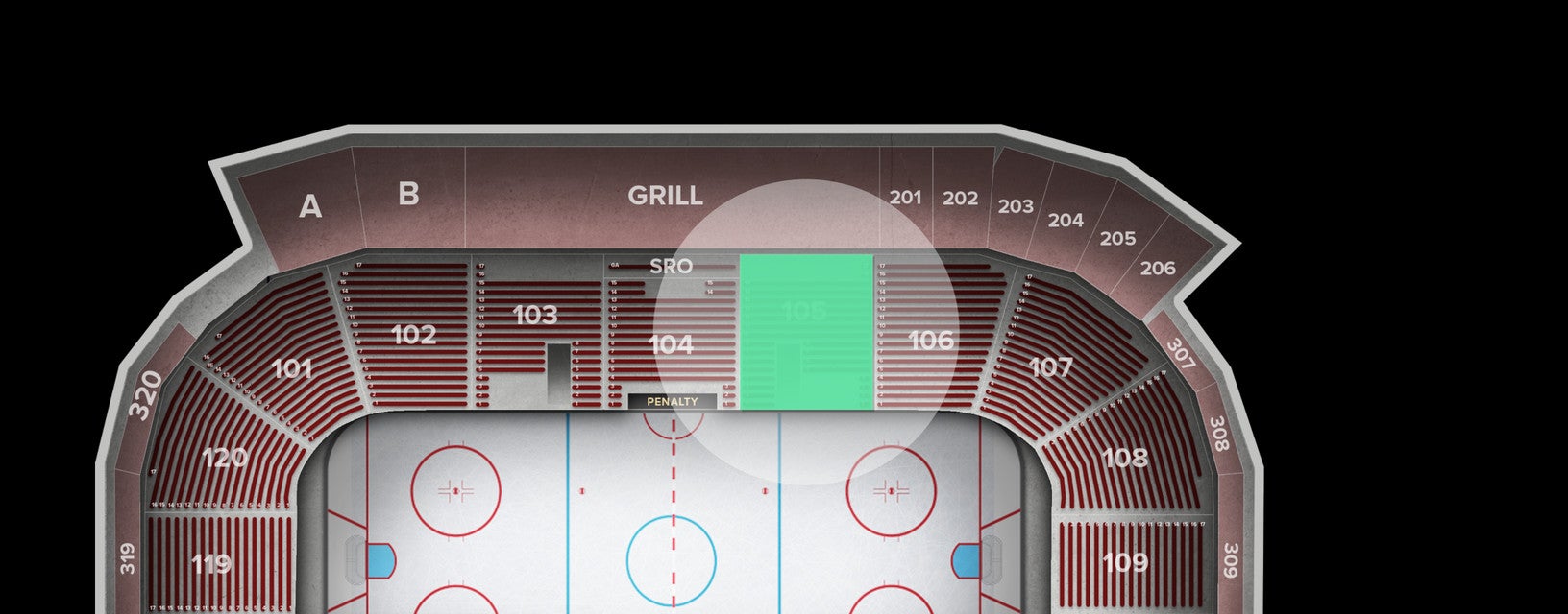 Seat view from Lower