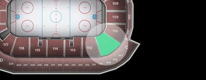 Seat view from Lower