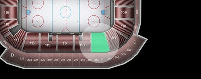 Seat view from Lower