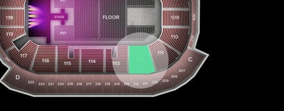 Seat view from Lower