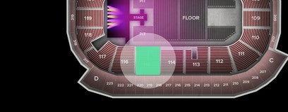 Seat view from Lower