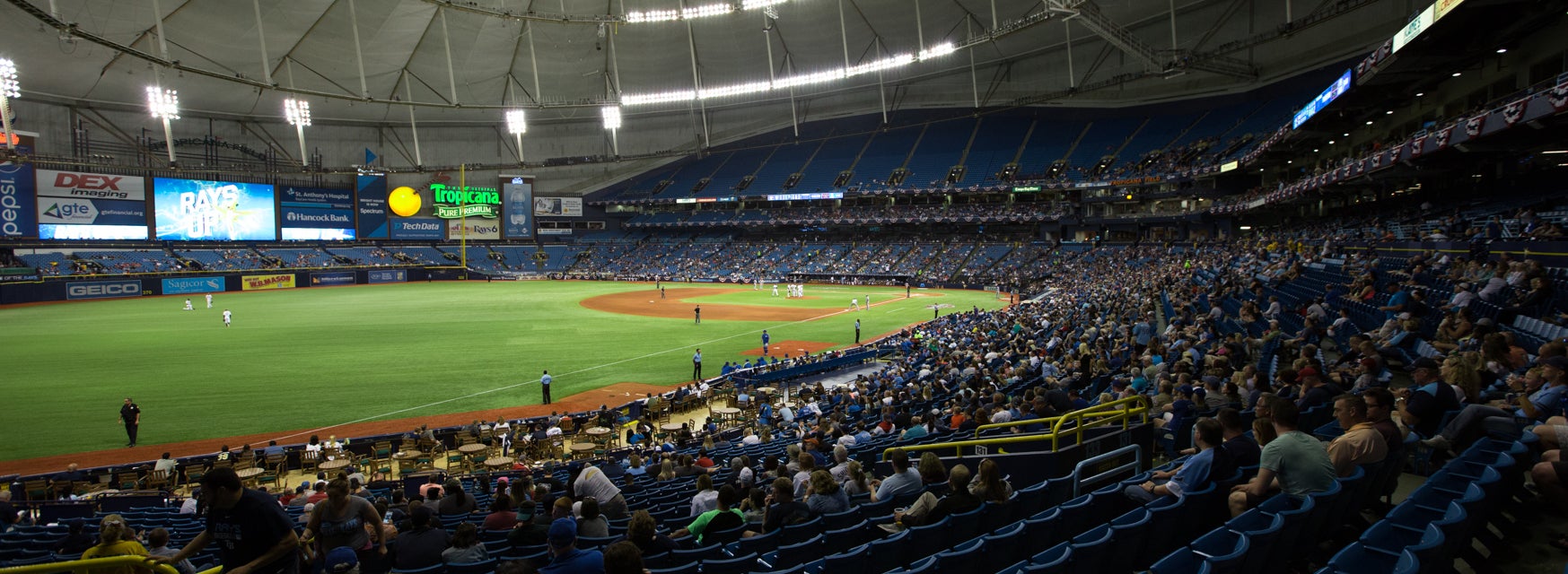 Seat view from Baseline Box