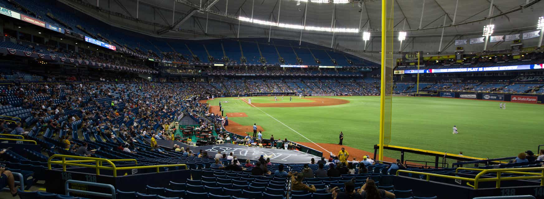 Seat view from Baseline Box