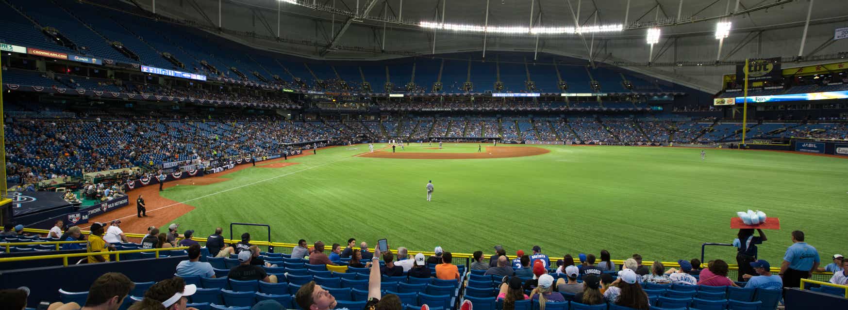 Seat view from Outfield Box