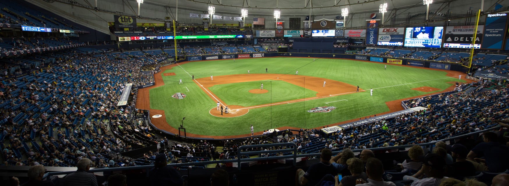 Seat view from Press Level Box
