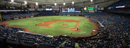 Seat view from Press Level Box