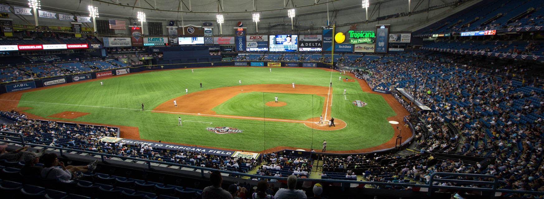Seat view from Press Level Box