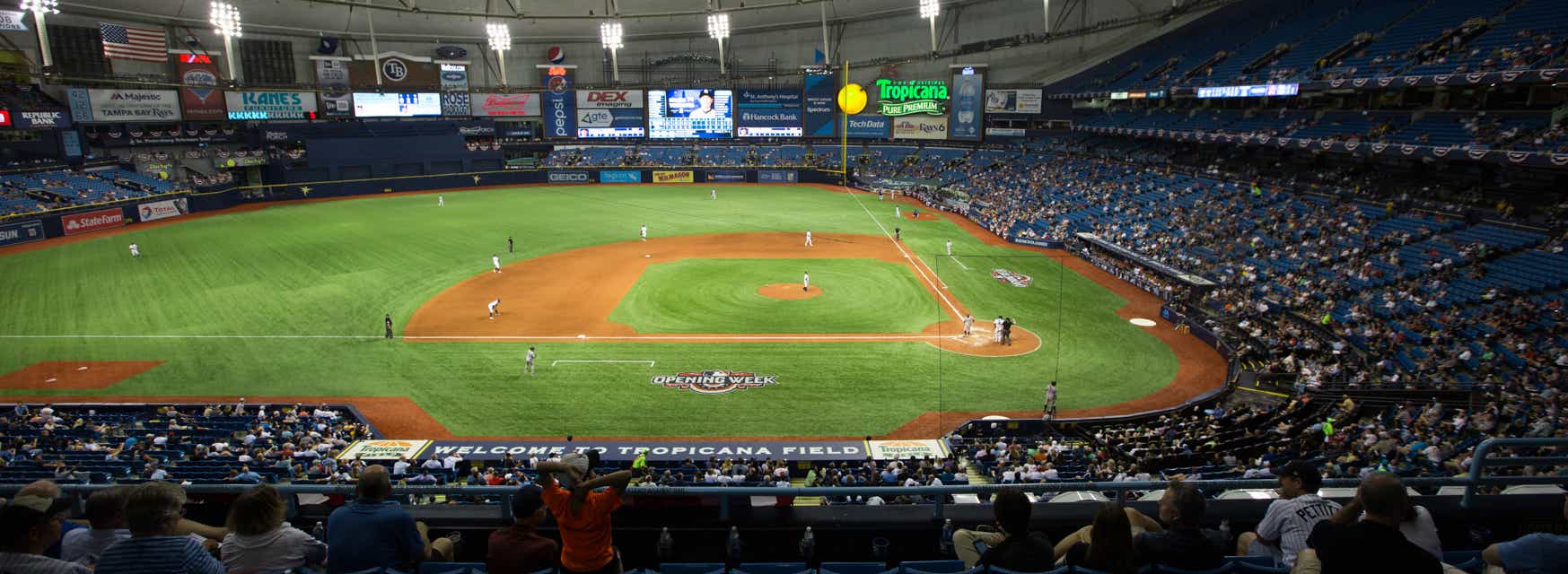 Seat view from Press Level Box