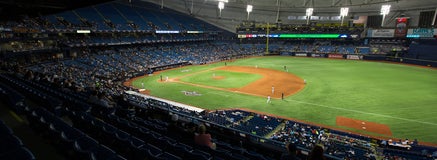 Seat view from Press Level Box
