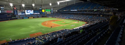 Seat view from Press Level Reserved