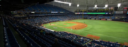 Seat view from Press Level Reserved