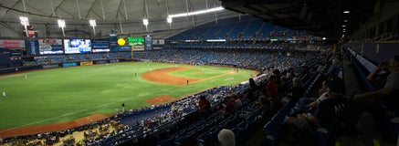 Seat view from Press Level Reserved