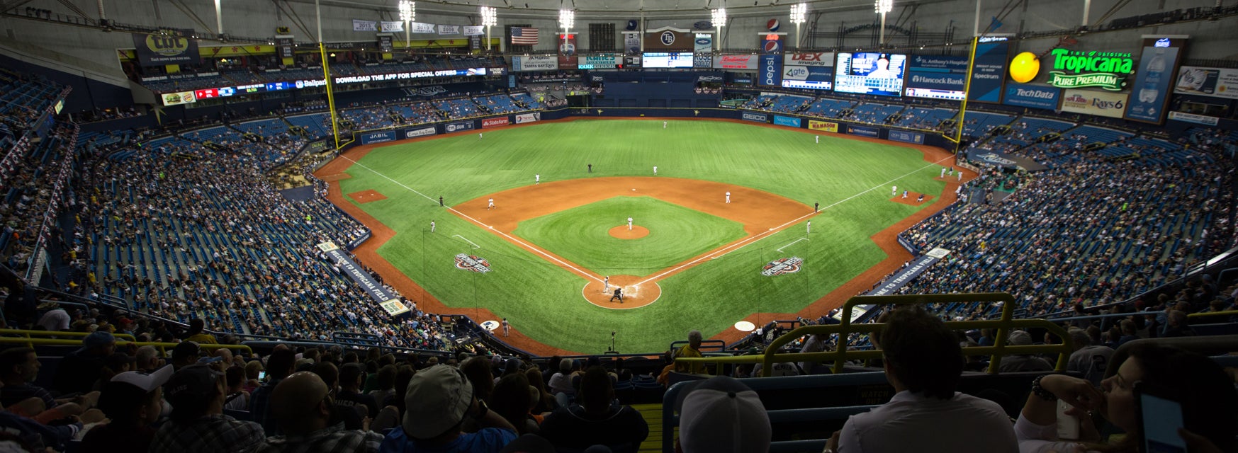 Seat view from Upper Box