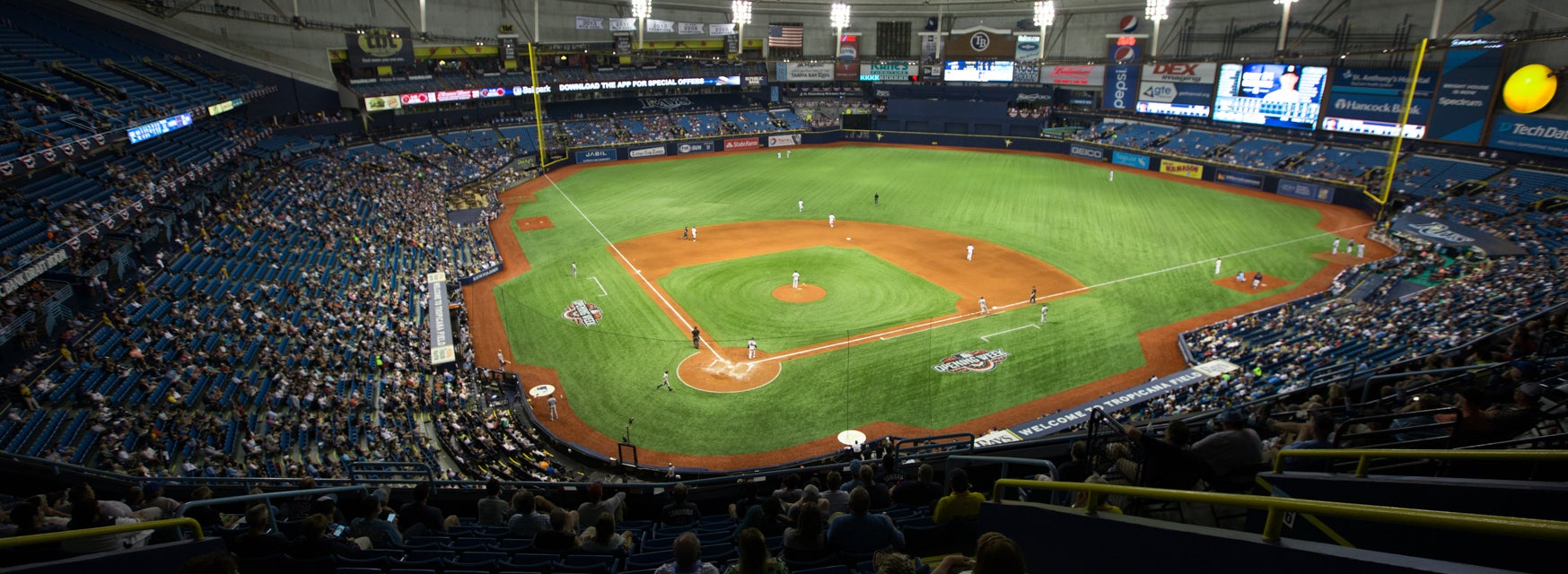 Seat view from Upper Box
