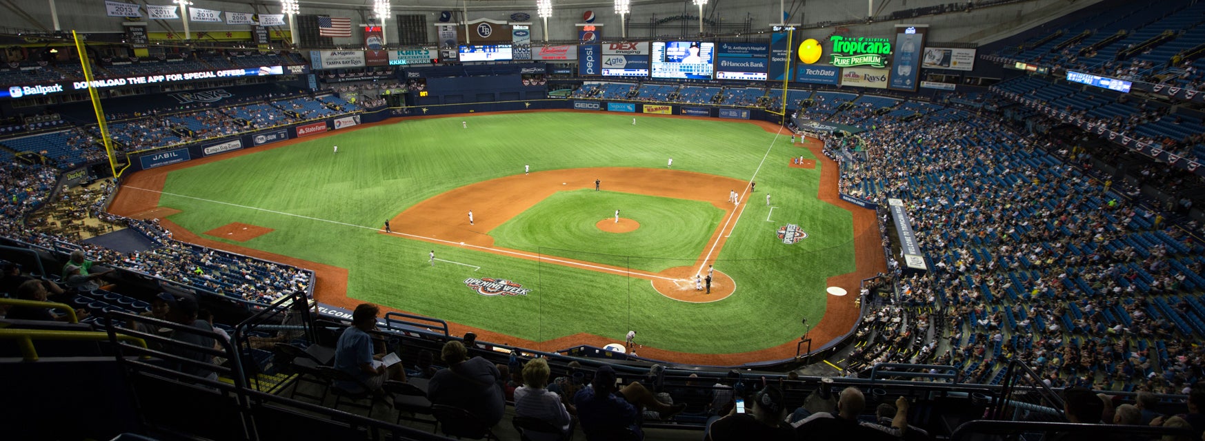 Seat view from Upper Box
