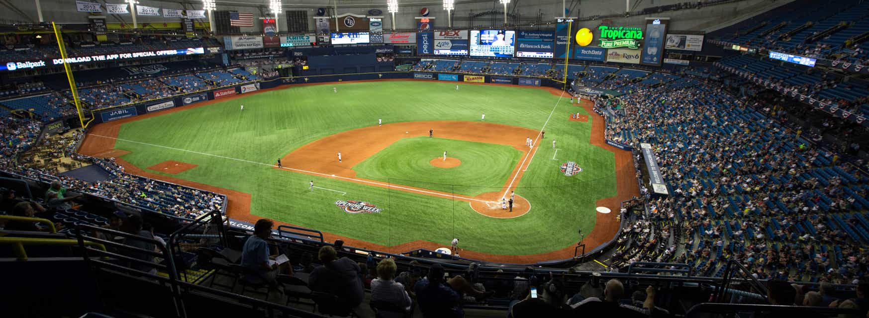 Seat view from Upper Box