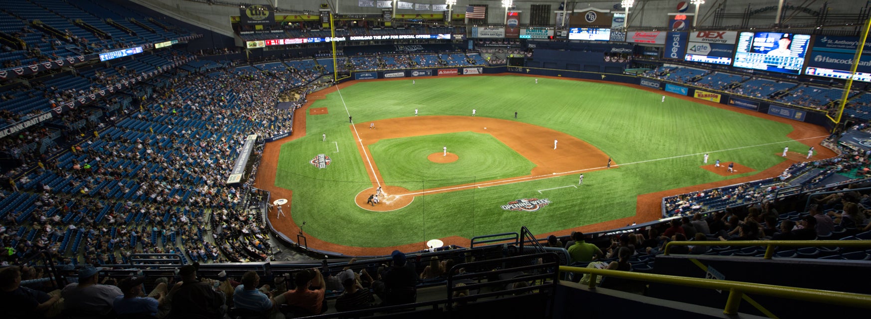 Seat view from Upper Box