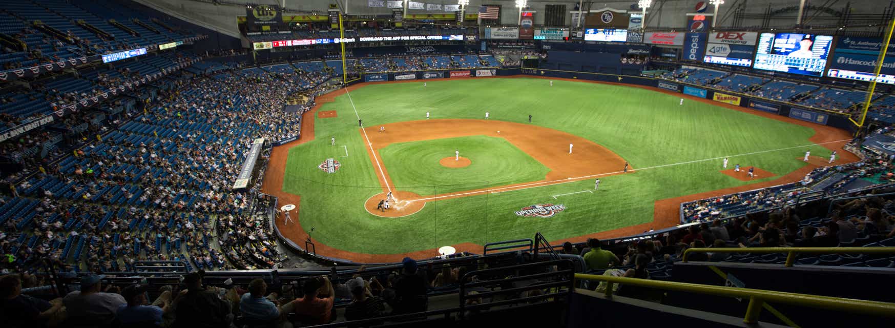Seat view from Upper Box