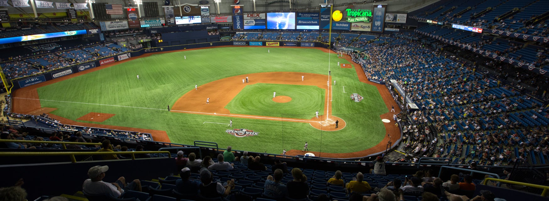 Seat view from Upper Box