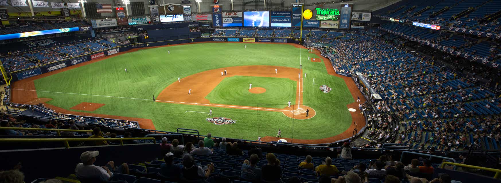 Seat view from Upper Box