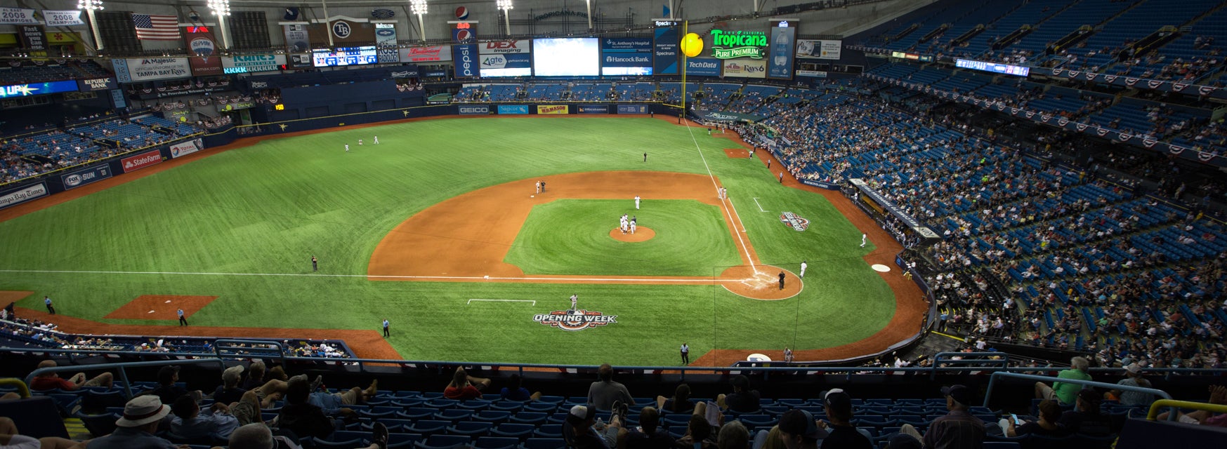 Seat view from Upper Box