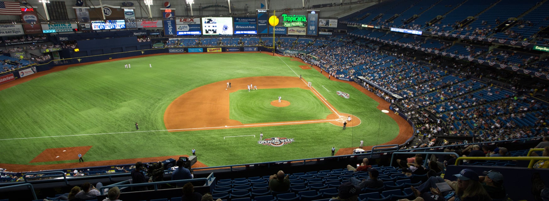 Seat view from Upper Box