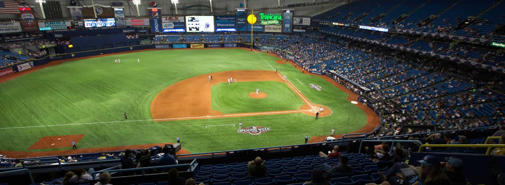 Seat view from Upper Box