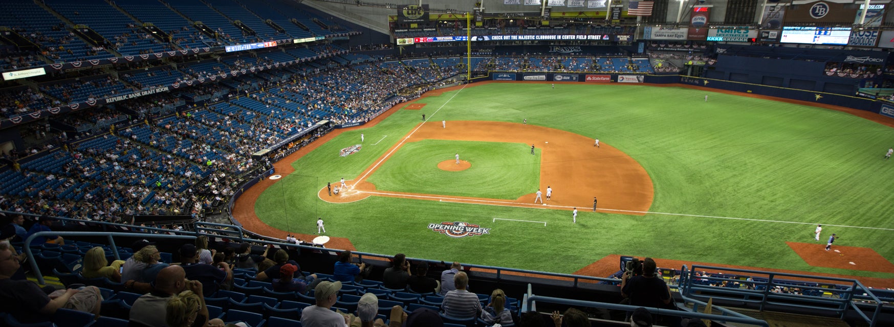 Seat view from Upper Box