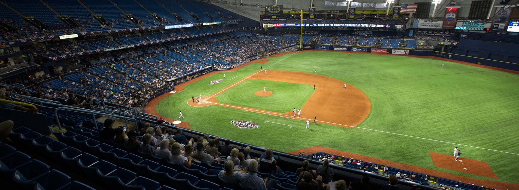 Seat view from Upper Box