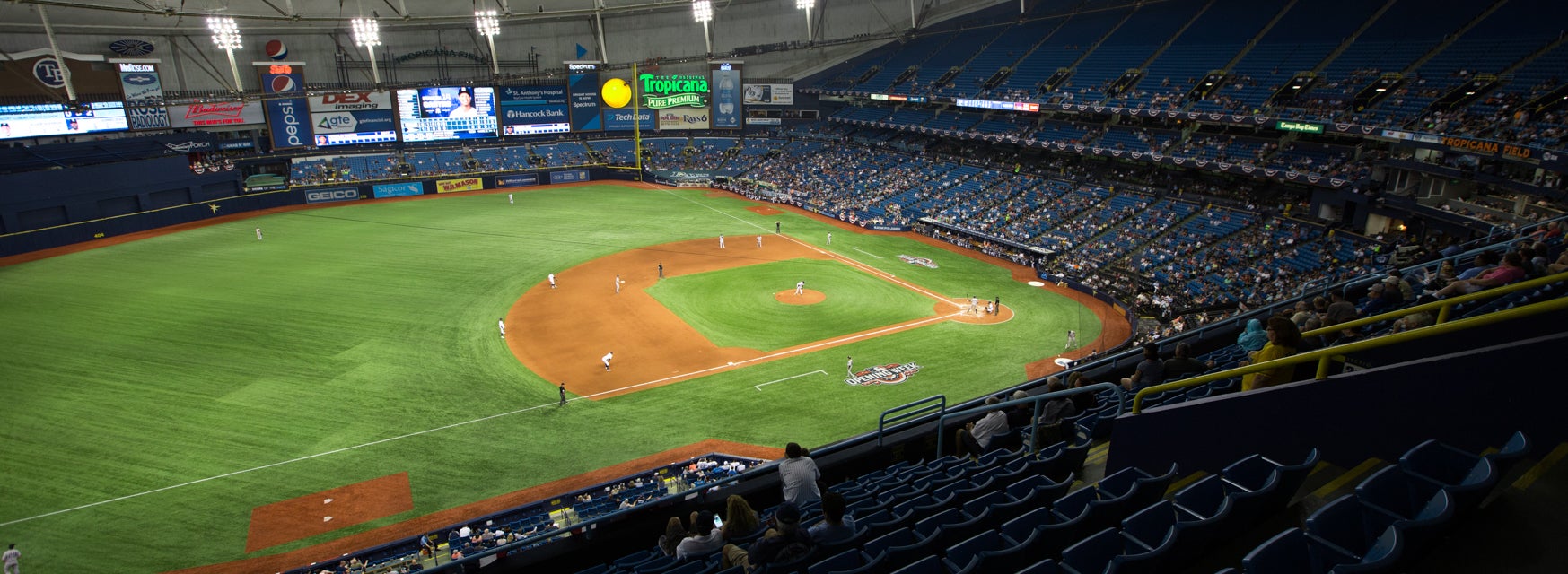 Seat view from Upper Box