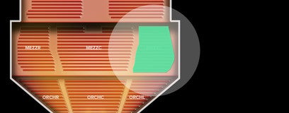 Seat view from Mezzanine