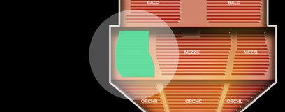 Seat view from Mezzanine