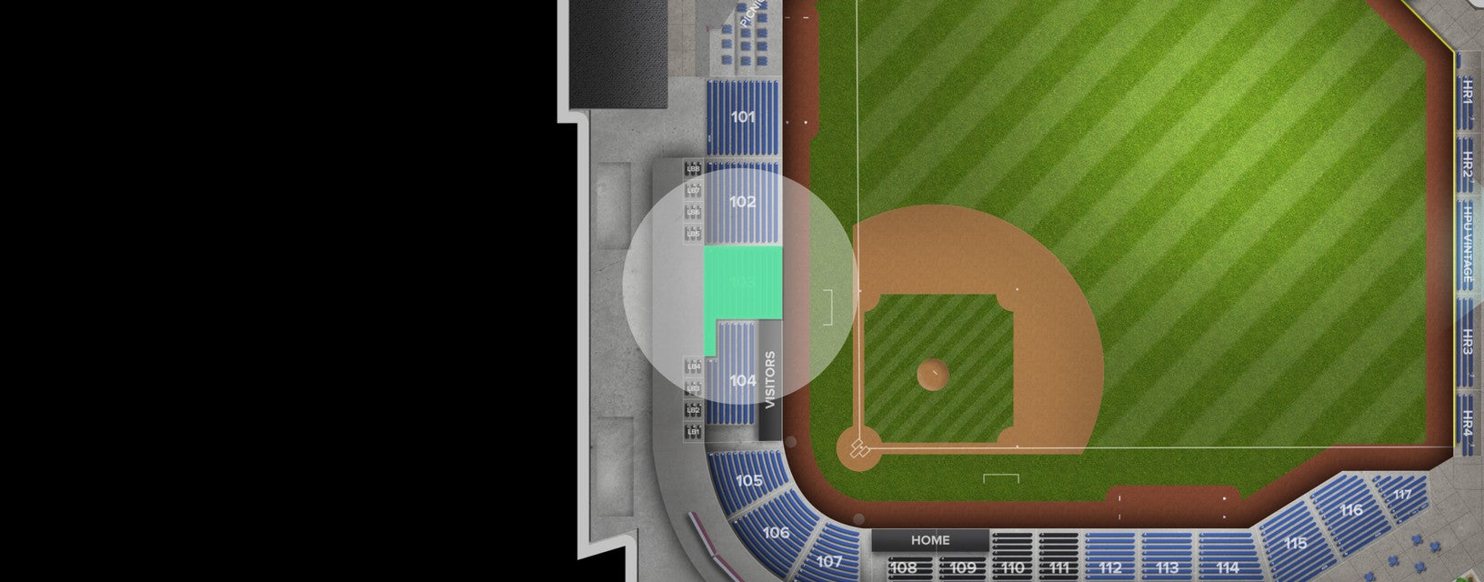 Seat view from Lower