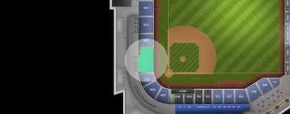 Seat view from Lower