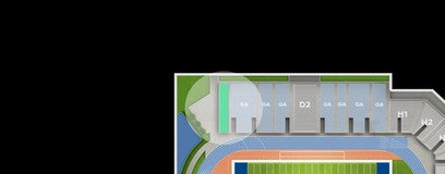 Seat view from General Admission