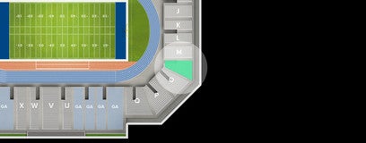 Seat view from Stands