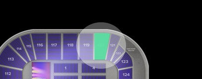 Seat view from Lower