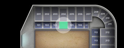 Seat view from Lower