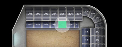 Seat view from Lower